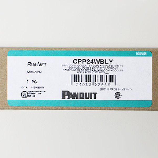 CPP24WBLY】24ポートモジュラーパッチパネル(枠のみ)|いい電設資材